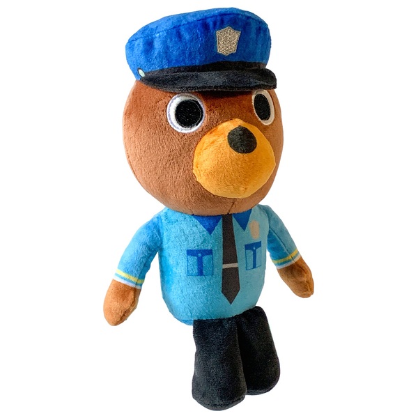 officer doggy plush piggy