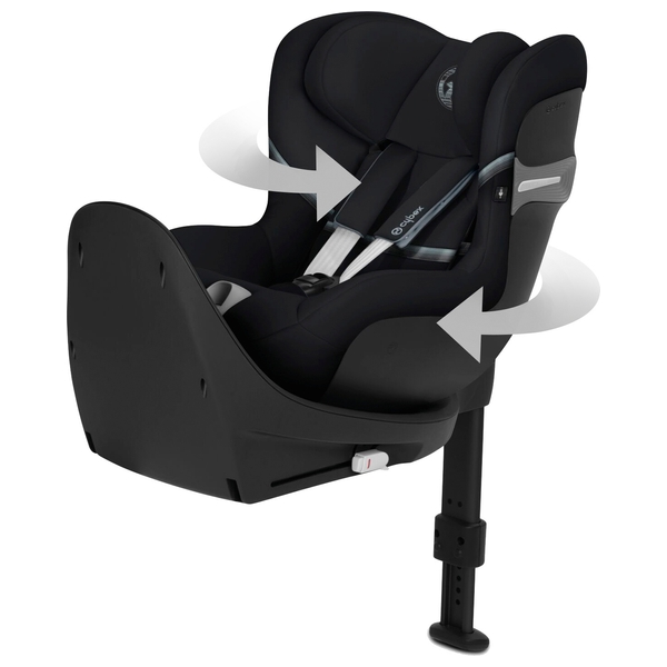 Cybex Sirona S2 iSize ISOFix Group 0-1 Car Seat - Deep Black | Smyths ...