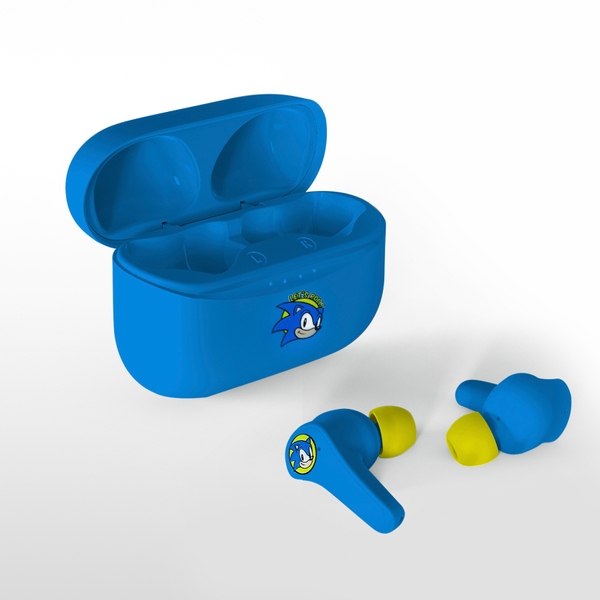 Sonic the Hedgehog True Wireless Earbuds Blue | Smyths Toys UK