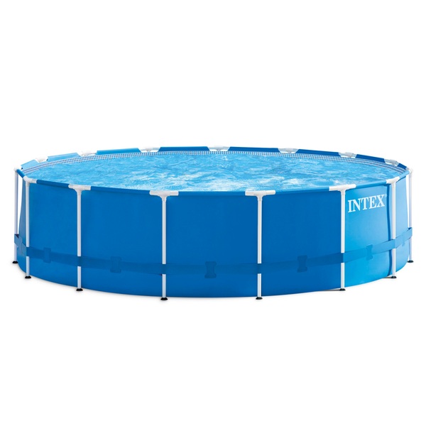 Intex 15 Feet x 48 Inch Prism Frame Pool Set | Smyths Toys UK