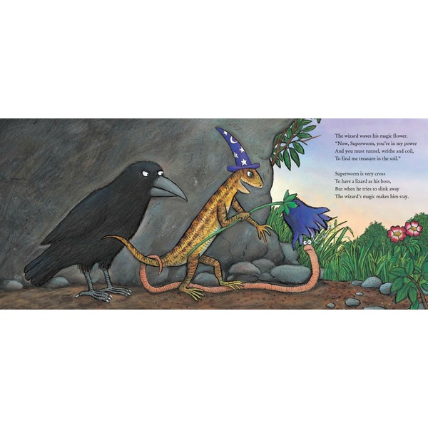 Superworm Paper Back Book by Julia Donaldson Smyths Toys UK