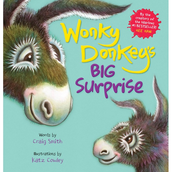 Wonky Donkey's Big Surprise Paperback Book By Craig Smith Smyths Toys
