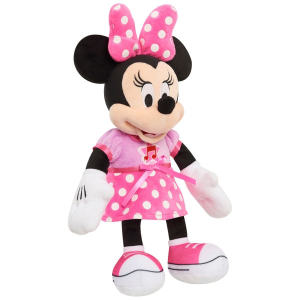 Disney Junior’s Mickey Mouse Funhouse Minnie Mouse Singing Fun Plush ...