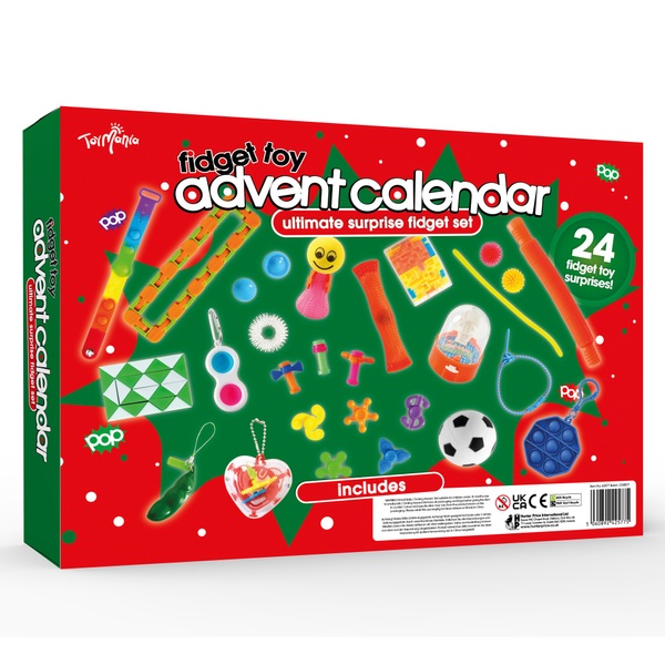 24 Day Fidget Toy Advent Calendar Smyths Toys Uk