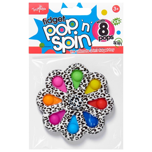 Toy Mania Pop 'n' Spin Fidget Spinner 