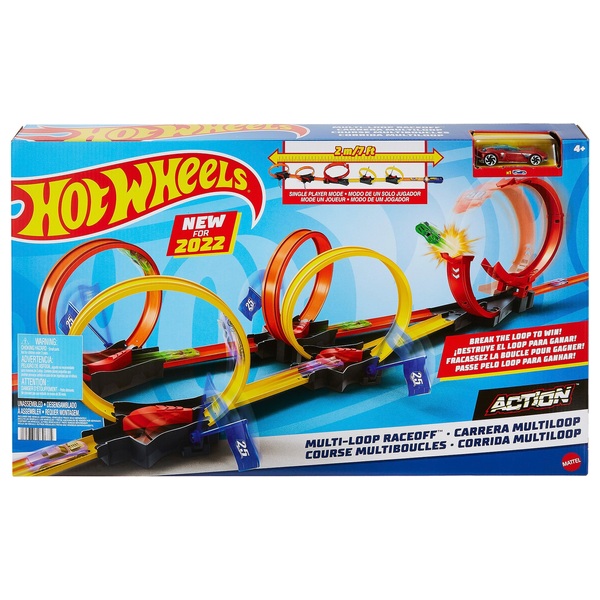 hot wheels race loop