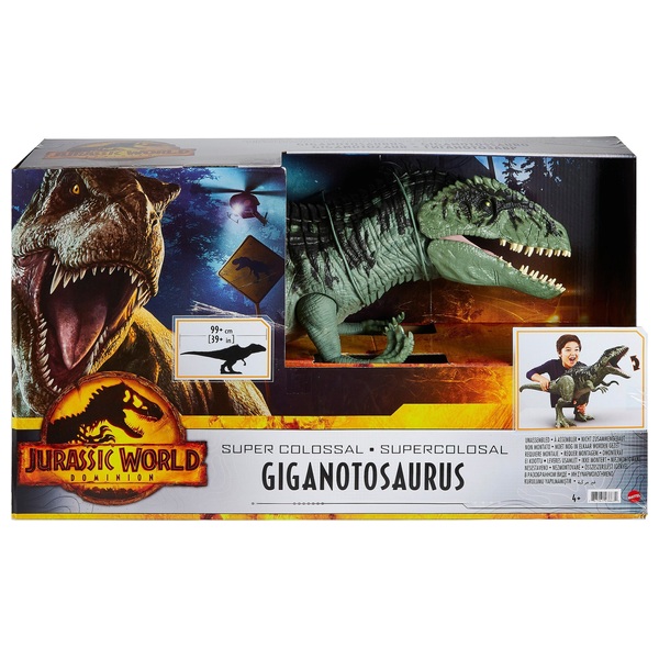 Gang Cyberruimte Inspiratie Jurassic World Dominion Giganotosaurus Dinosaurus Speelgoed Figuur 91 cm |  Smyths Toys Nederland