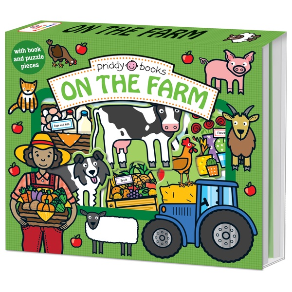 Let's Pretend on the Farm Book by Roger Priddy with 15 Puzzle Pieces ...