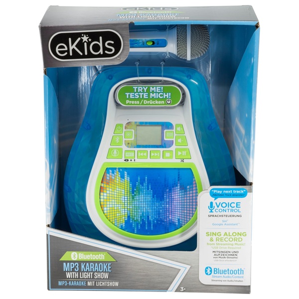 eKids Bluetooth Karaoke Machine for Kids EK558 Smyths Toys Ireland