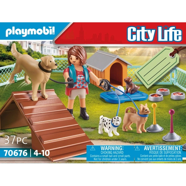 PLAYMOBIL City Life 70676 Kutyakiképző ajándékkészlet – 3. kép