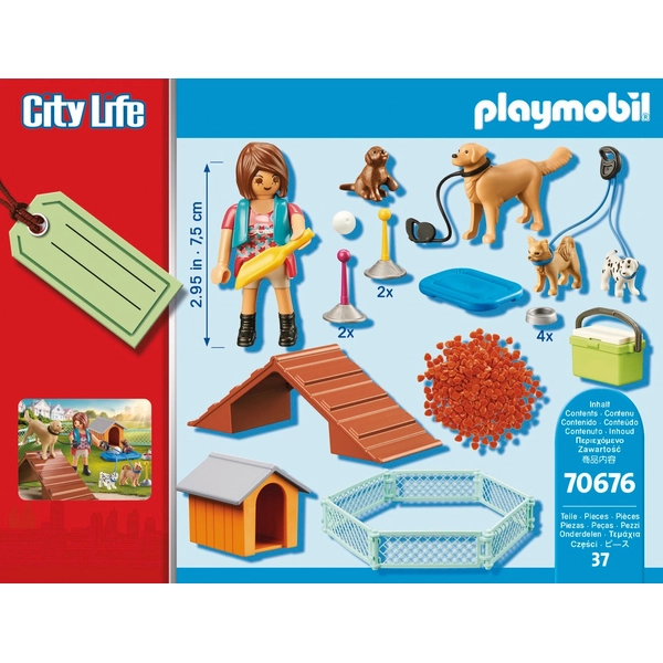 PLAYMOBIL City Life 70676 Kutyakiképző ajándékkészlet – 4. kép