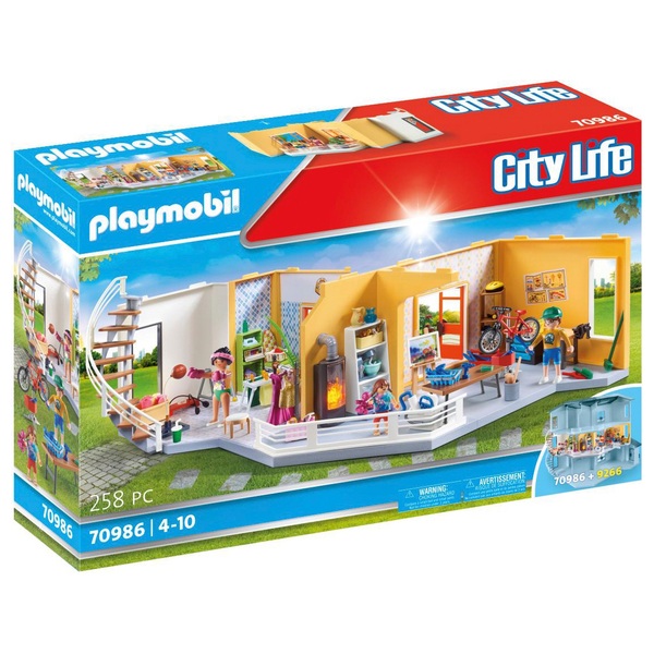 Playmobil - City Life 70986 Étage Supplémentaire Aménagé pour