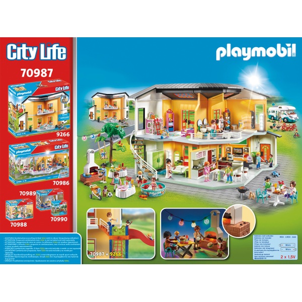 Playmobil - City Life 70987 Espace Détente avec Piscine