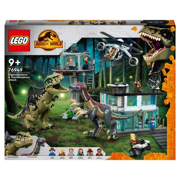 timmerman Telemacos Isoleren LEGO Jurassic World 76949 Giganotosaurus & Therizinosaurus aanval set |  Smyths Toys Nederland