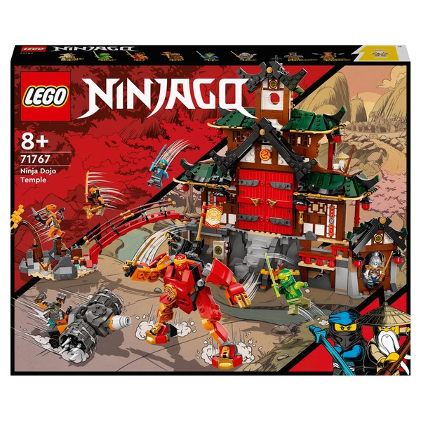 Ordsprog Identificere Ung LEGO NINJAGO 71767 Ninja Dojo Temple Master of Spinjitzu Set | Smyths Toys  Ireland