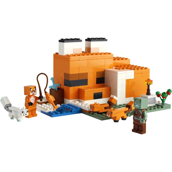 LEGO Minecraft 21178 The Lodge Animals | Smyths Toys UK