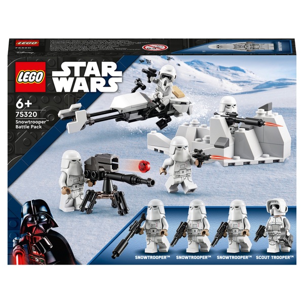 zijn Biscuit Compliment LEGO Star Wars 75320 Snowtrooper Battle Pack | Smyths Toys Nederland