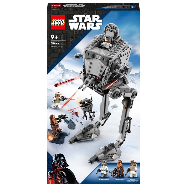 75322 Star Wars Hoth AT-ST Walker & Chewbacca Set | Smyths Toys UK