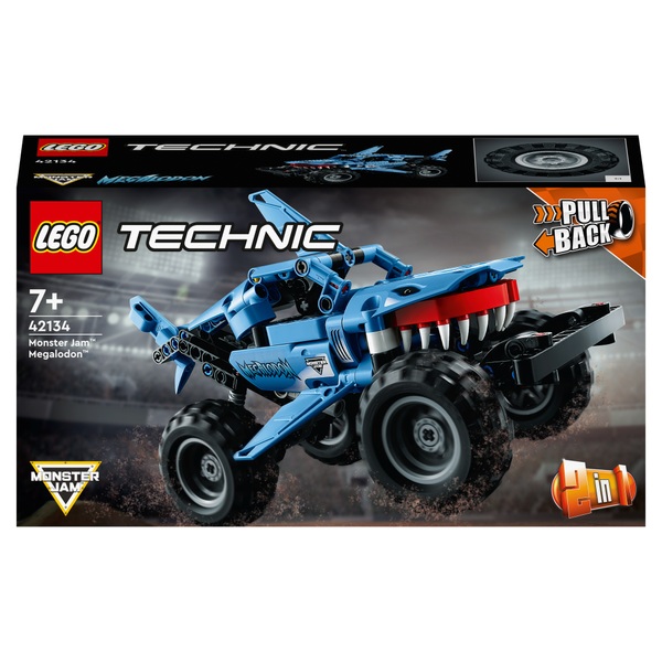 LEGO Technic 42134 Monster Jam Megalodon Pull Back Truck Toy