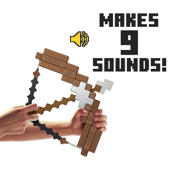 Minecraft Ultimate Bow and Arrow RolePlay Toy with Lights & Sounds