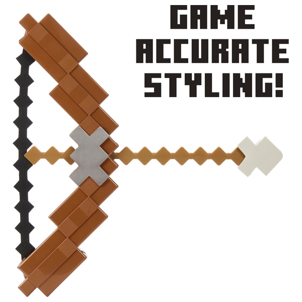 Minecraft Ultimate Bow and Arrow RolePlay Toy with Lights & Sounds