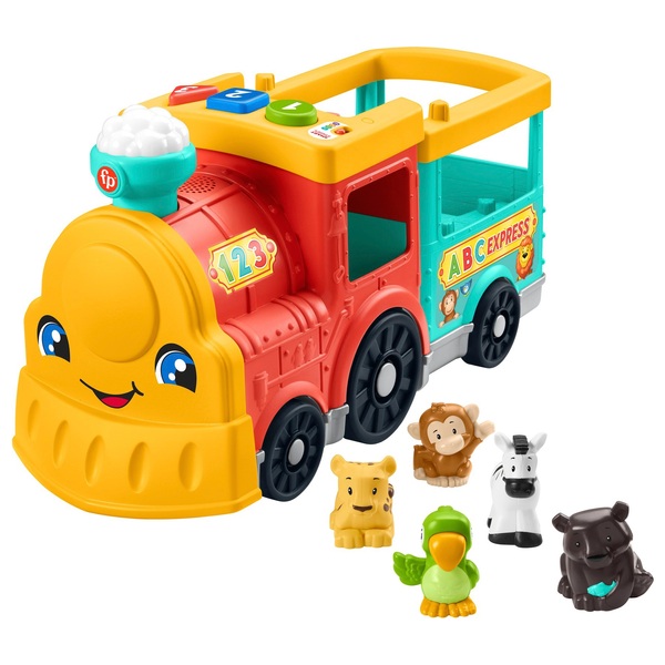 Fisher-Price Little People Big ABC Animal Train Toy | Smyths Toys UK