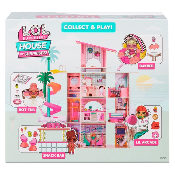 lol dolls bedroom set