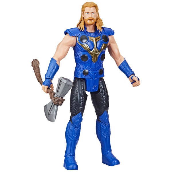 Marvel Avengers Titan Hero Series Blast Gear Thor Action Figure, 30-Cm Toy,  Inspired by The Universe, for Kids Ages 4 and Up, Multicolor