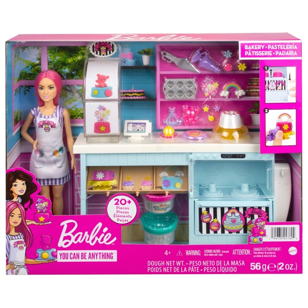 NEW Barbie Cake Decorating Playset With Doll And Accessories 