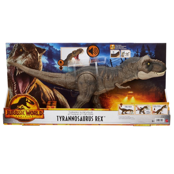 Vermaken Uiterlijk Uitrusten Jurassic World Dominion Tyrannosaurus Rex Dinosaurus Speelgoed Figuur 53 cm  | Smyths Toys Nederland