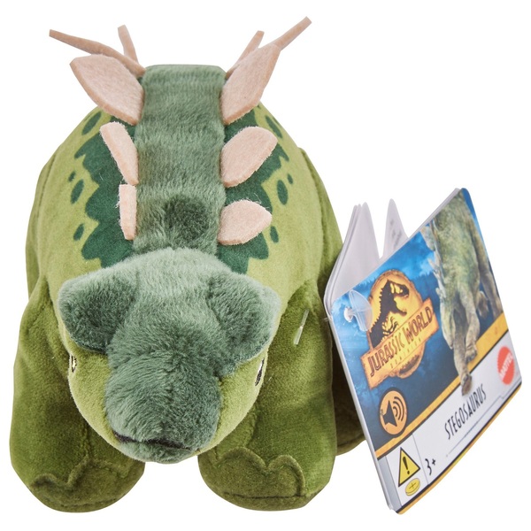 jurassic world stegosaurus plush