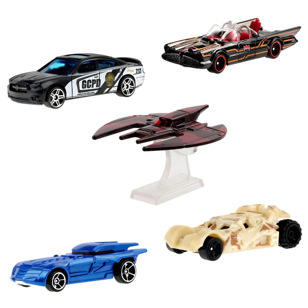 Hot Wheels Batman Cars Vehicle Assortment | Smyths Toys UK