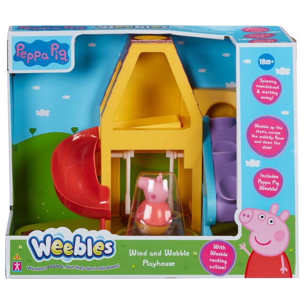 Peppa Pig Weebles Wind and Wobble Playhouse | Smyths Toys UK