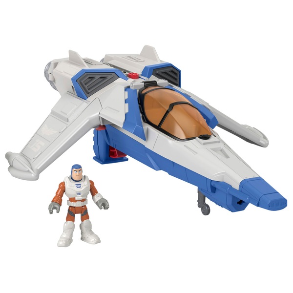 Imaginext Disney Pixar Lightyear XL-15 Spaceship with Buzz Figure | Smyths  Toys UK