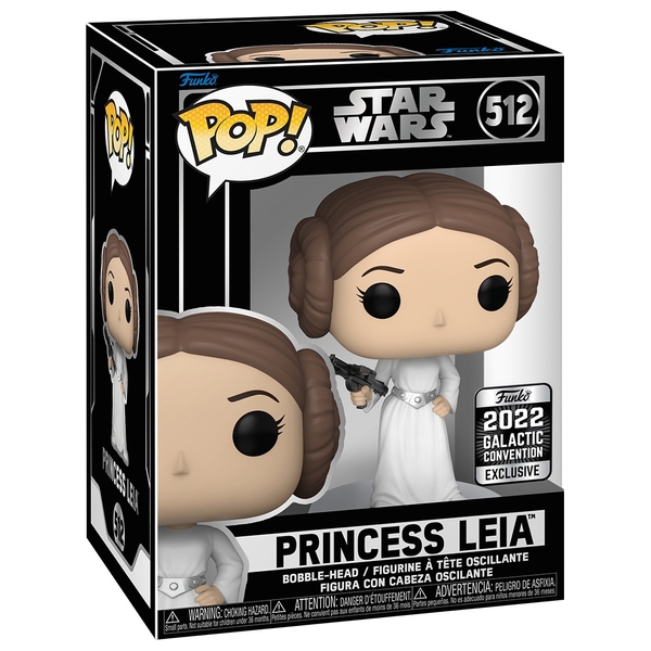 star wars funko pop leia