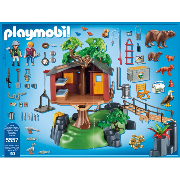 Playmobil - Wild Life 5557 Cabane des Aventuriers dans les Arbres