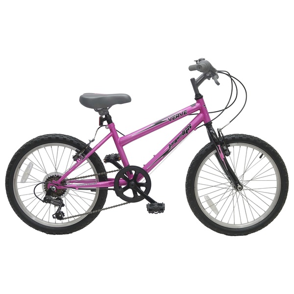 leef ermee Celsius zondag 20 inch kinderfiets mountainbike Verve Tempest roze | Smyths Toys Nederland