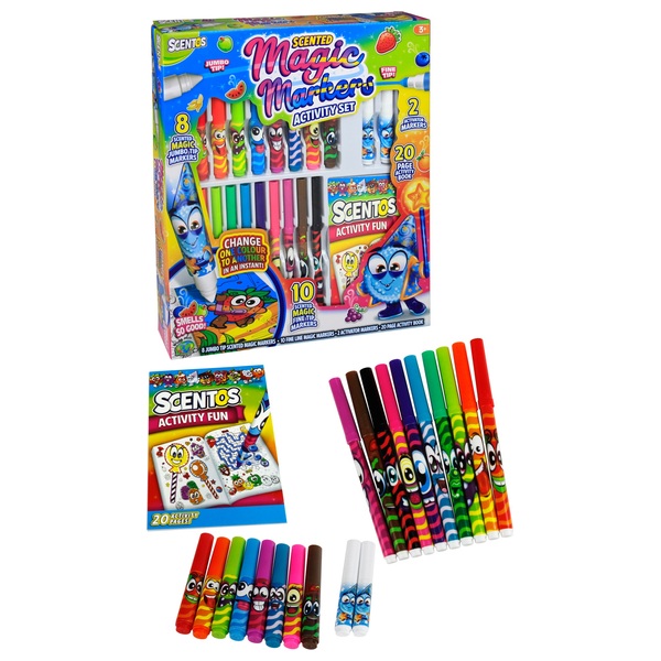 Scentos Magic Markers Activity Set Smyths Toys UK