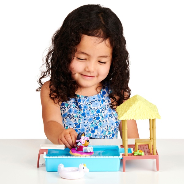 Bluey Pool Time Fun Playset Smyths Toys UK