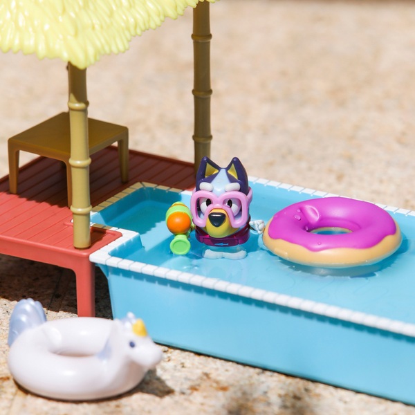 Bluey Pool Time Fun Playset | Smyths Toys UK