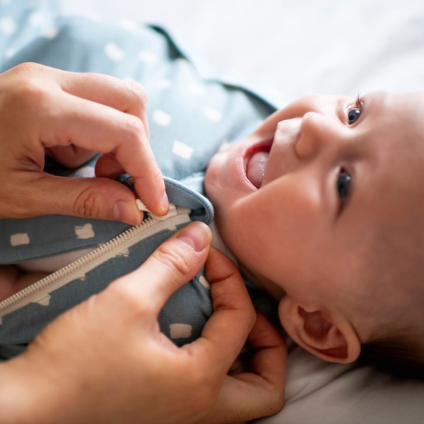 Tommee Tippee 03 Months Baby Sleeping Bag 2.5 Tog Navy Speckle