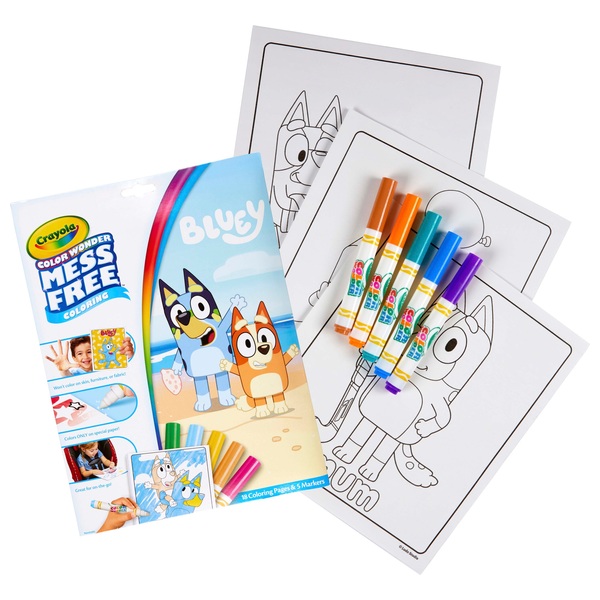 FAST DELIVERY Crayola Frozen 2 Mess Free Colour Wonder 18 Colouring Pages 