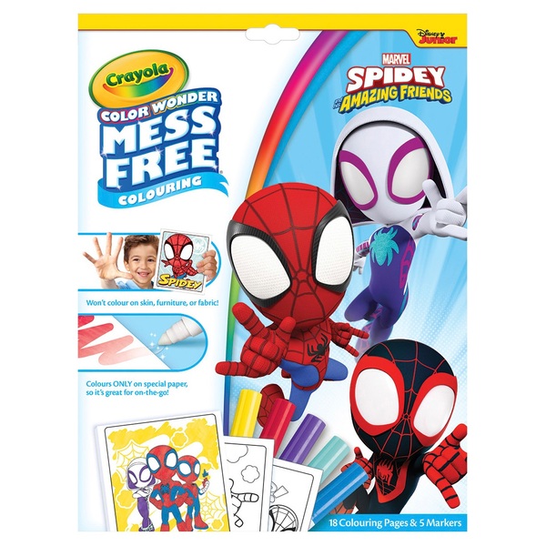 Crayola Colour Wonder Spider-Man | Smyths Toys UK