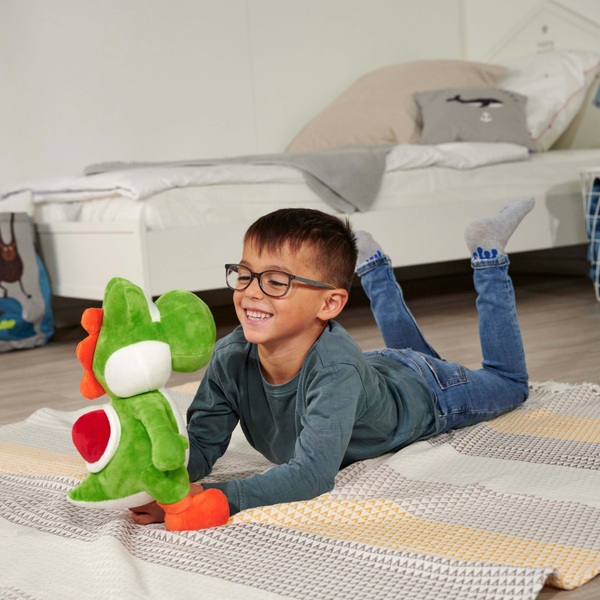 Nintendo Super Mario Plush Yoshi 30cm Smyths Toys UK nintendo-super-mario-plush-yoshi-30cm-smyths-toys-uk