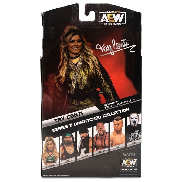 AEW Unmatched Collection 15cm Figure - Tay Conti | Smyths Toys Ireland