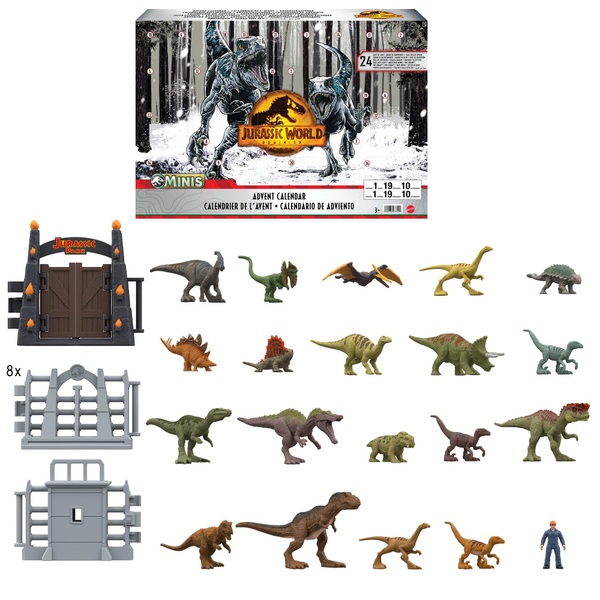 Jurassic World - Calendrier de l'Avent | PicWicToys & Smyths Toys France