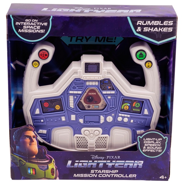 Lightyear Starship Steering Wheel Smyths Toys UK
