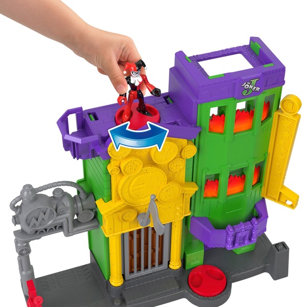 Imaginext Dc Super Friends Crime Alley Playset Imaginext DC Super Friends Gotham City Crime Alley Playset | Smyths Toys UK