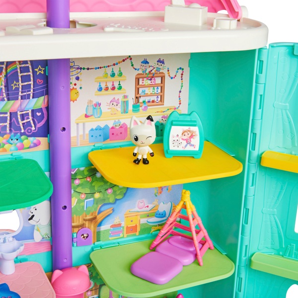Gabby’s Purrfect 61cm Dollhouse with Toy Figures, Furniture Pieces and