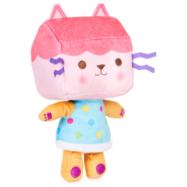 Kids Toys for Ages 3 and up Purr-ific Plush Toys 2-Pack with Cakey Cat and Mercat Gabby’s Dollhouse 